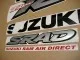 Suzuki TL 1000R 2000 - Gelbe Version - Dekorset