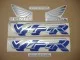 Honda VFR 750 1996 - Dunkelblaue Version - Dekorset