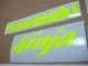 Kawasaki ZX-10R Universal - Neon-Gelb - Custom-Dekorset
