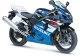 Suzuki GSX-R 600 2004 - Weiß/Blau Version - Dekorset