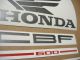 Honda CBF 600N 2004 - Silver Version - Decalset