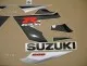 Suzuki GSX-R 600 2005 - Silber/Schwarz Version - Dekorset