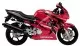Honda CBR 600 F3 1997 - Rot/Schwarze Version - Dekorset