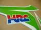 Honda CBR 1000RR 2008-2011 - Lime-Grün/Weiß - Custom-Dekorset
