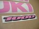 Suzuki GSX-R 1000 Universal - Barbie Pink - Custom-Dekorset
