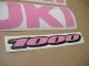 Suzuki GSX-R 1000 Universal - Barbie Pink - Custom-Dekorset