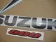 Suzuki GSX-R 600 2006 - Schwarz/Graue Version - Dekorset
