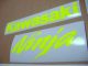 Kawasaki ZX-6R - Neon-Yellow - Custom-Decalset