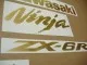 Kawasaki ZX-6R - Gebürstetes Gold - Custom-Dekorset
