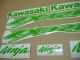 Kawasaki ZX-12R - Lime-Green - Custom-Decalset