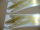 Kawasaki ZX-12R - Brushed-Gold - Custom-Decalset