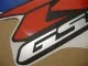 Suzuki GSX-R 600 2007 - Blau/Schwarze Version - Dekorset