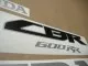 Honda CBR 600RR 2014 - Schwarze Version - Dekorset