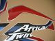 Honda CRF 1000L Africa Twin 2015 - Weiß/Rot/Blaue Version - Dekorset