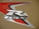 Suzuki GSX-R 600 2008 - Rot/Silber Version - Dekorset