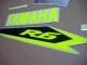 Yamaha YZF-R6 2003-2005 - Neon-Gelb - Custom-Dekorset
