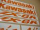 Kawasaki ZX-6R - Reflective Orange - Custom-Decalset