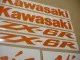 Kawasaki ZX-6R - Reflektierend Orange - Custom-Dekorset