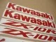 Kawasaki ZX-10R - Reflektierend Rot - Custom-Dekorset