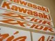 Kawasaki ZX-10R - Reflektierend Orange - Custom-Dekorset