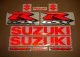 Suzuki GSX-R 1000 - Reflektierend Rot - Custom-Dekorset