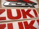Suzuki GSX-R 1000 - Reflektierend Rot - Custom-Dekorset
