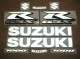Suzuki GSX-R 1000 - Reflektierend Weiß - Custom-Dekorset