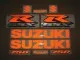 Suzuki GSX-R 750 - Reflektierend Orange - Custom-Dekorset