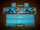 Suzuki GSX-R 600 - Reflective Blue - Custom-Decalset