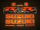 Suzuki GSX-R 600 - Reflektierend Orange - Custom-Dekorset