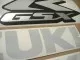 Suzuki GSX-R 600 - Reflektierend Weiß - Custom-Dekorset