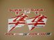 Suzuki Hayabusa 1999-2007 - Reflektierend Rot - Custom-Dekorset