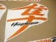 Suzuki Hayabusa 2008-2015 - Reflektierend Orange - Custom-Dekorset