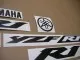 Yamaha YZF-R1 2002-2003 - Mattschwarze - Custom-Dekorset