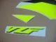 Yamaha YZF-R6 1999-2002 - Neon-Gelb - Custom-Dekorset