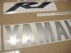 Yamaha YZF-R1 RN09 2002 - Blue/Black Version - Decalset