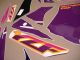 Yamaha YZF 750R 1993 - Green/Purple/Orange Version - Decalset