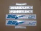 Suzuki SV 1000S 2004 - Blaue Version - Dekorset