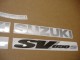 Suzuki SV 650S 2001 - Blaue Version - Dekorset