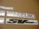 Suzuki SV 650S 1999 - Rote Version - Dekorset