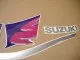 Suzuki GSX-R 1100 1995 - Schwarz/Lila/Pink Version - Dekorset