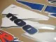 Suzuki GSX-R 1100 1995 - White/Blue Version - Decalset