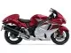 Suzuki Hayabusa 2016 - Rot/Silber Version - Dekorset