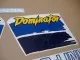 Honda NX 650 DOMINATOR 1990 - Weiß/Blau Version - Dekorset