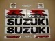 Suzuki GSX-R 750 2007 - Schwarze Version - Dekorset