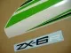 Kawasaki ZX-6R 2011 - Grüne Version - Dekorset