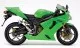 Kawasaki ZX-6RR 2006 - Grün Version - Dekorset