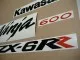 Kawasaki ZX-6RR 2006 - Grün Version - Dekorset