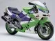 Kawasaki ZX-9R 1994 - Grün/Weiß/Lila Version - Dekorset
