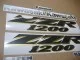 Kawasaki ZZR 1200 2004 - Schwarz Version - Dekorset